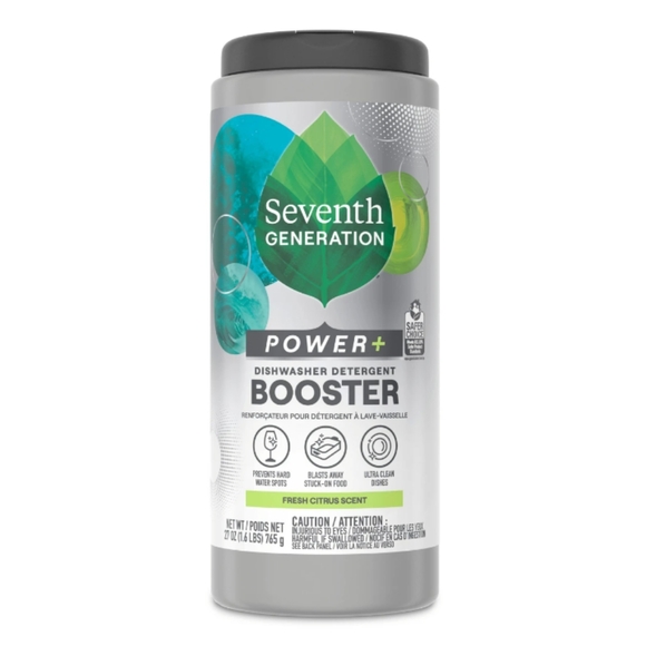 🪷 SALE Fresh Citrus Dishwasher Soap Detergent Booster Seventh Generation - Picture 1 of 9